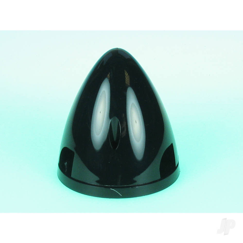 Dubro 2-1/2in Three Blade Spinner Black (1 pc per package) DUB546