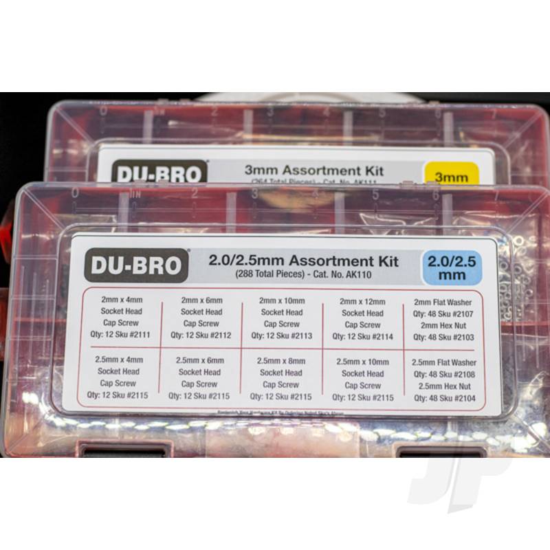 Dubro Metric Hardware Kit Bundle (2 Boxes)