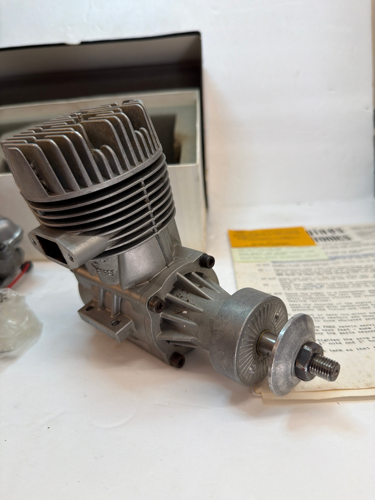 Super Tigre G4500 Engine - with Swing & Pitts Style Muffler and mount - Second Hand