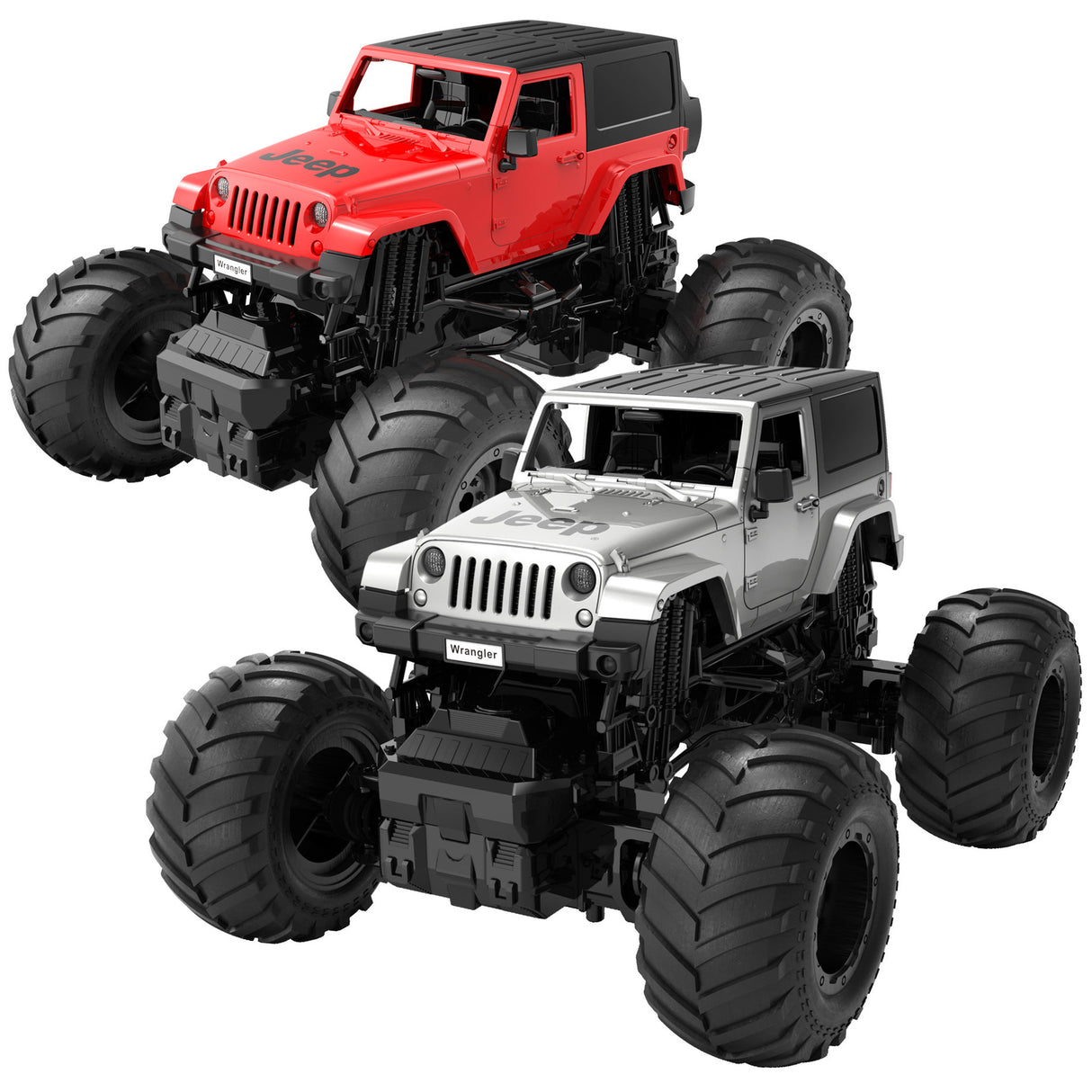 DOUBLEEAGLE Jeep Wrangler RC Crab-Stunt Monster Truck