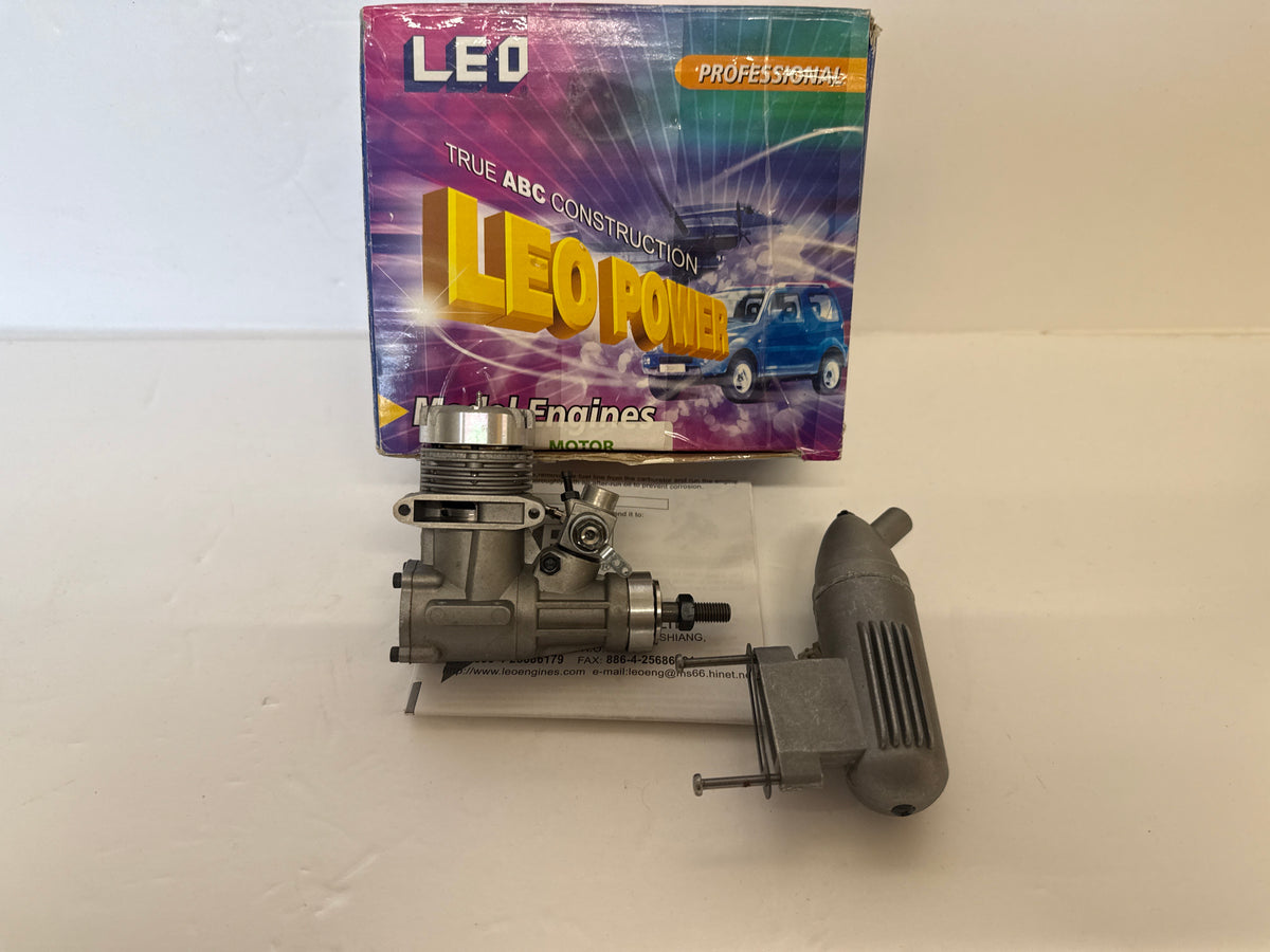 Leo 28 Glow Engine with Silencer -2-stroke - SECOND HAND