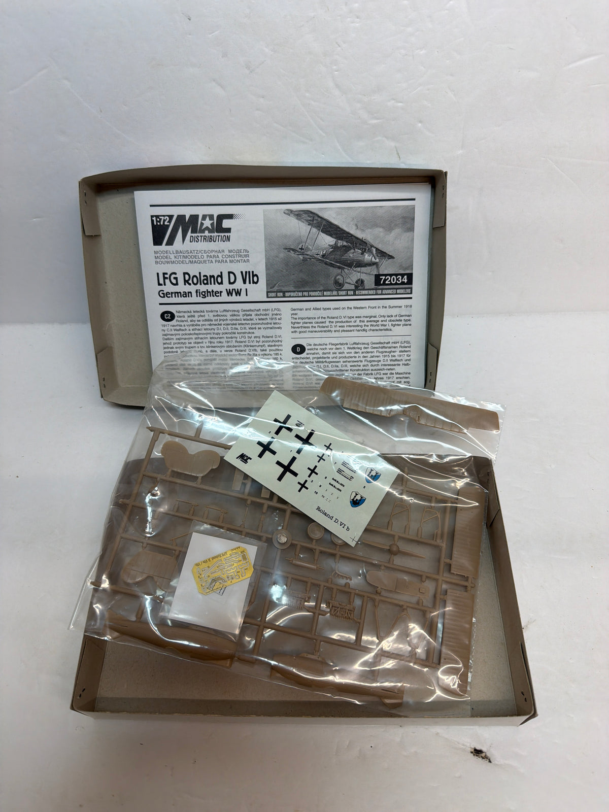 MAC Distribution LFG Roland D.VIb 1/72 72034