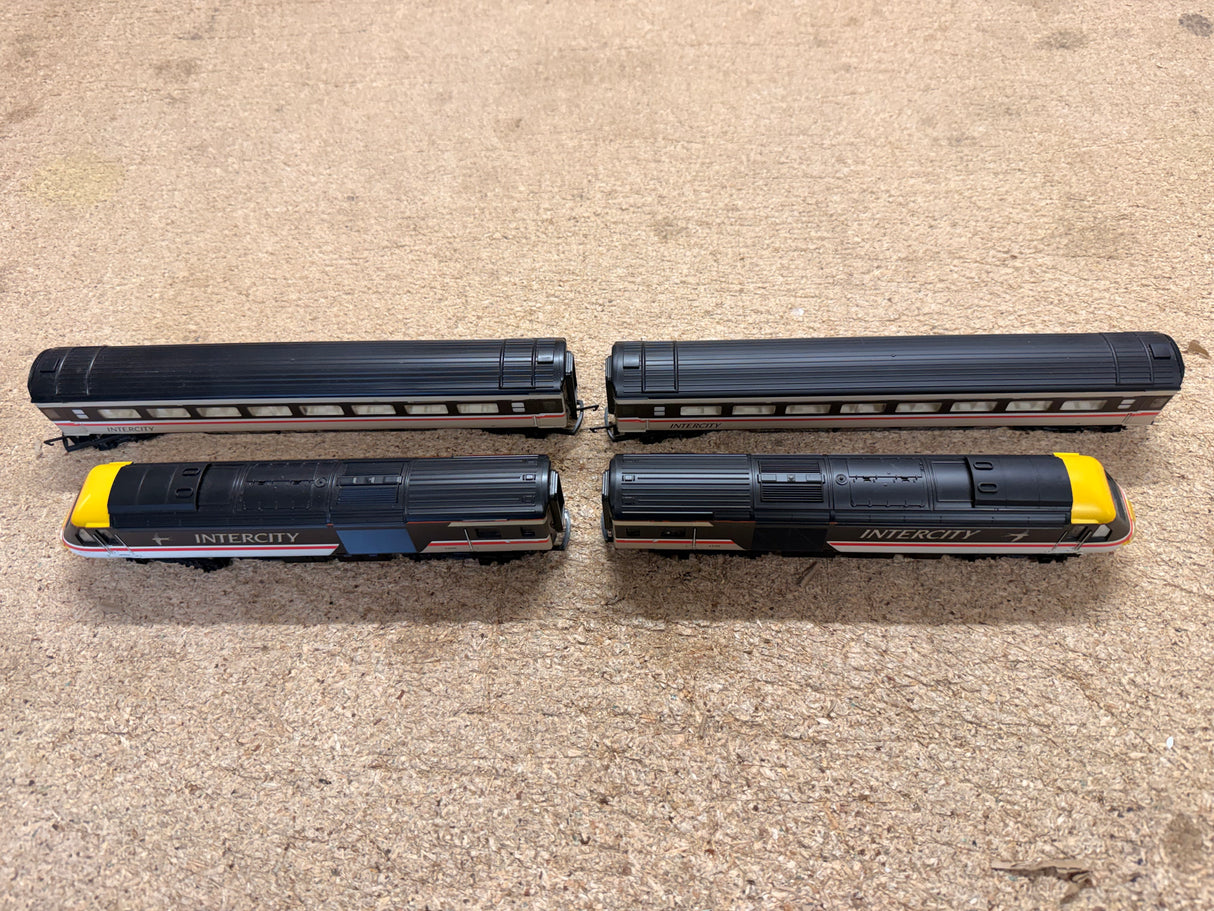 second Hand Hornby Inter City 125 HST Swallow 4 piece set R336