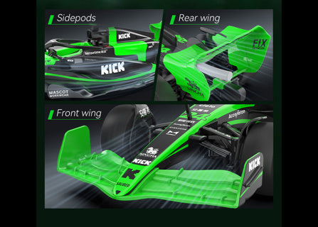 DoubleE 1/16 RC KICK Sauber F1 Team C44 Car