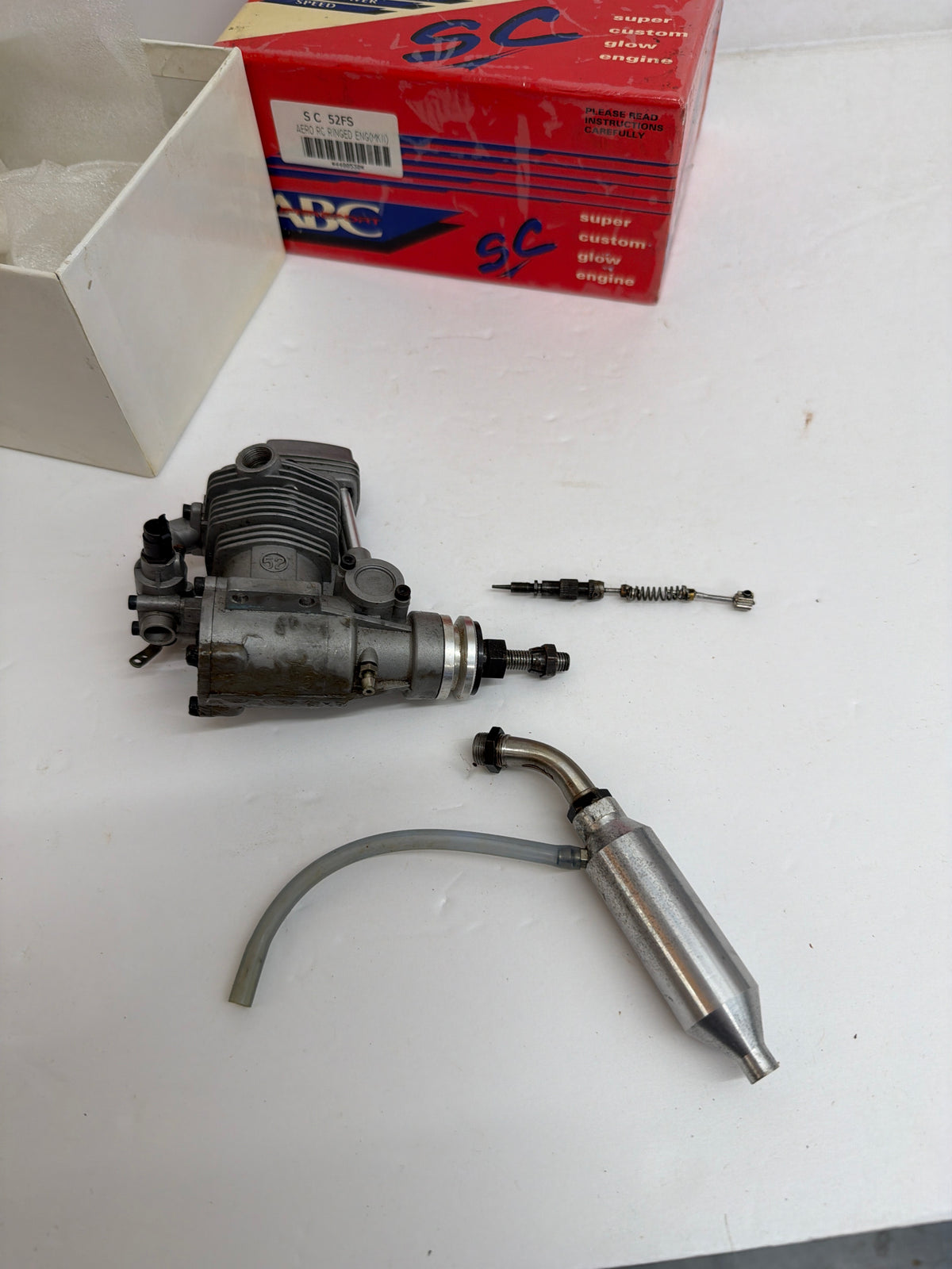 SC52FS Ringed 4-Stroke Glow R/C Aero Engine Second Hand