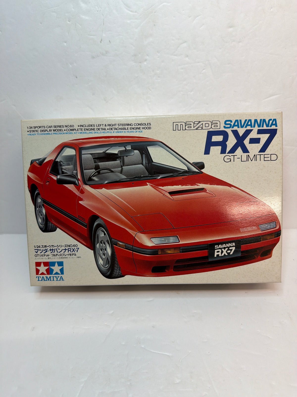 Tamiya plastic kit car Savanna RX-7 GT-Limited 1/24