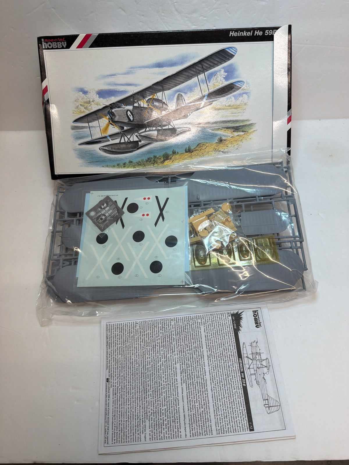 Special Hobby Plastic Model Kit Heinkel He 59B — 1:72