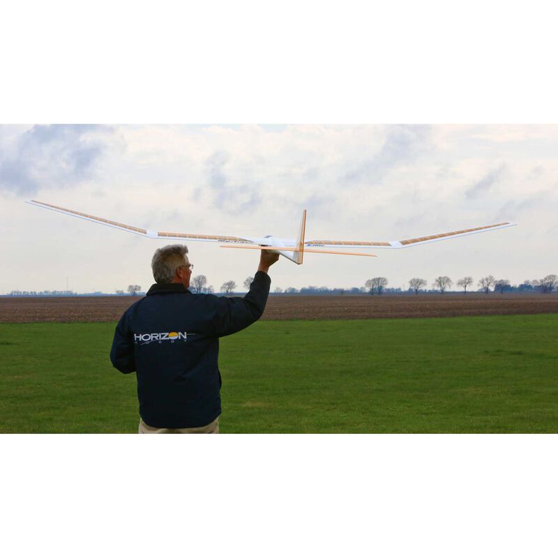 E-Flite Mystique RES 2.9m ARF Electric Glider with motor and folding prop set