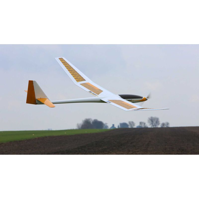 E-Flite Mystique RES 2.9m ARF Electric Glider with motor and folding prop set