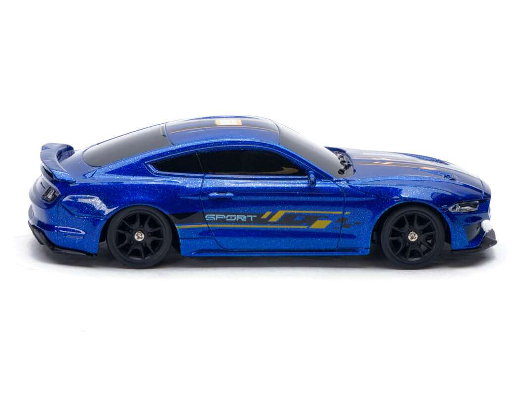 E-ZEE RC 1/43 LIGHTING MUSCLE 4WD DRIFT CAR w/GYRO - BLUE EZ-8500EBL
