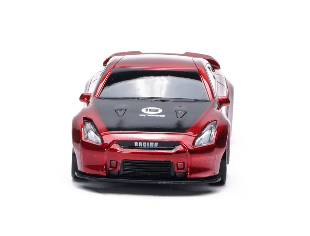 E-ZEE RC 1/43 LIGHTING GTR 4WD DRIFT CAR w/GYRO - RED EZ-8503ERD