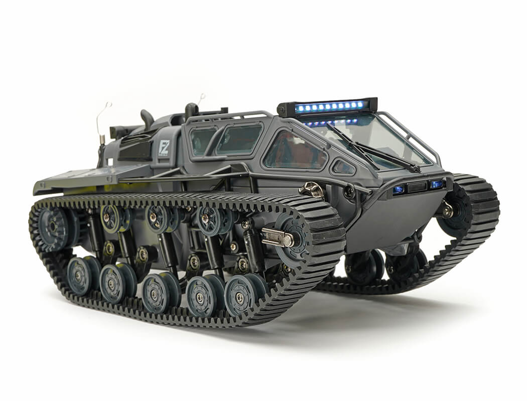 E-ZEE RC 1/16 RIPSAW HIGH SPEED DRIFT TANK - GREY - Pre Order - Expected late July