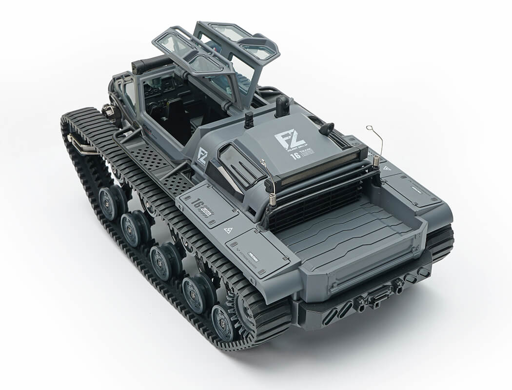 E-ZEE RC 1/16 RIPSAW HIGH SPEED DRIFT TANK - GREY - Pre Order - Expected late July
