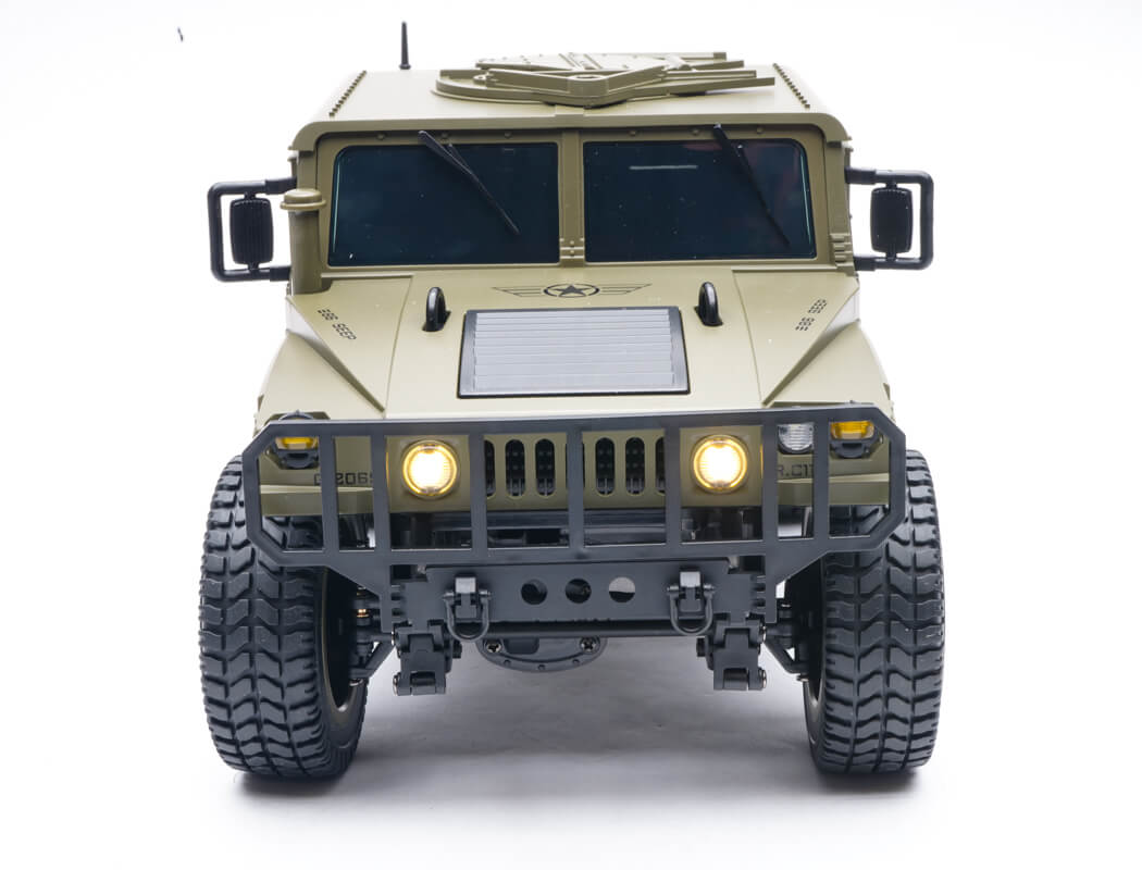 E-ZEE RC 1/16 4WD RC HUMMER MILITARY TRUCK - GREEN