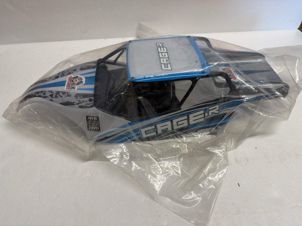 DHK Cage-R - Truck Body With Cage & Decals GREY (STR1)