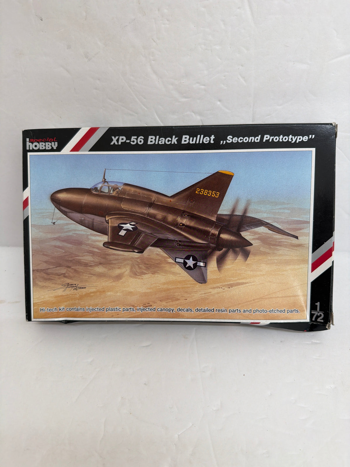 Special Hobby Plastic Model Kit XP-56II Black Bullet — Second Prototype / Hi-Tech 1/72
