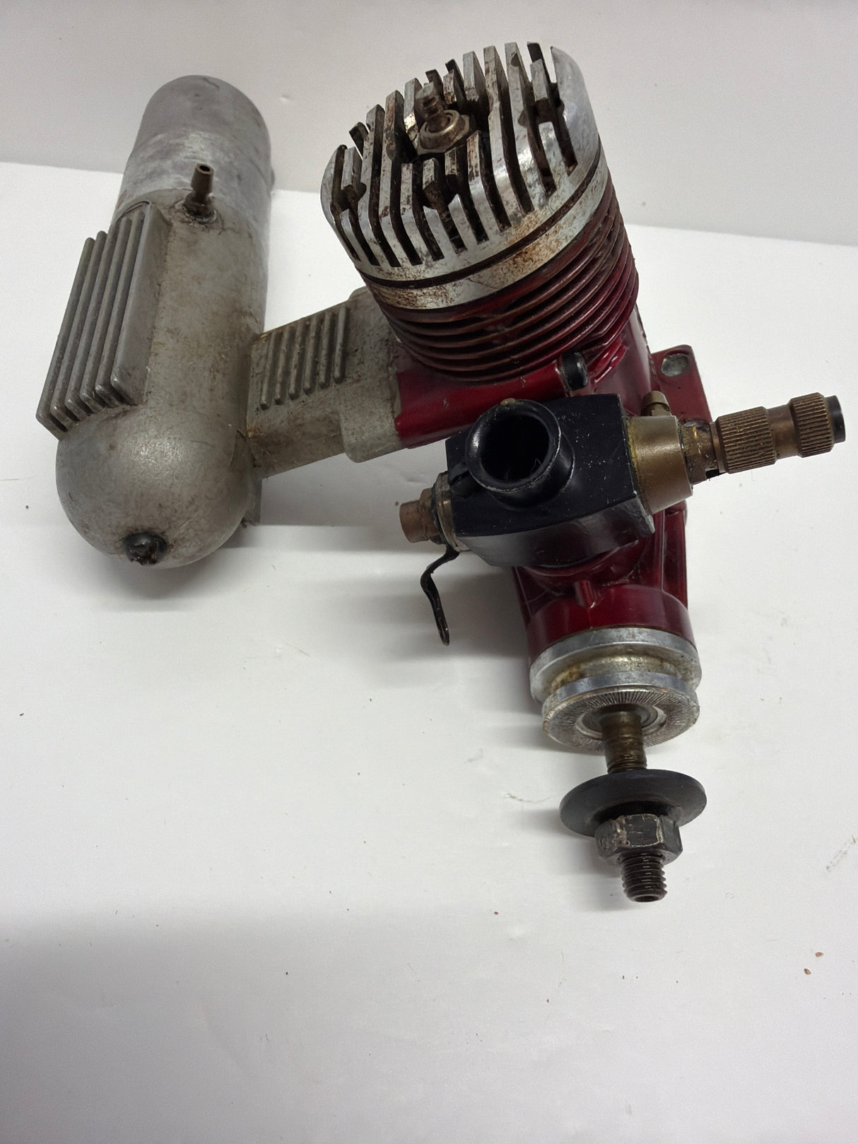 Second Hand Aircraft Engine 2-stroke Irvine 53 with silencer (Box 62)