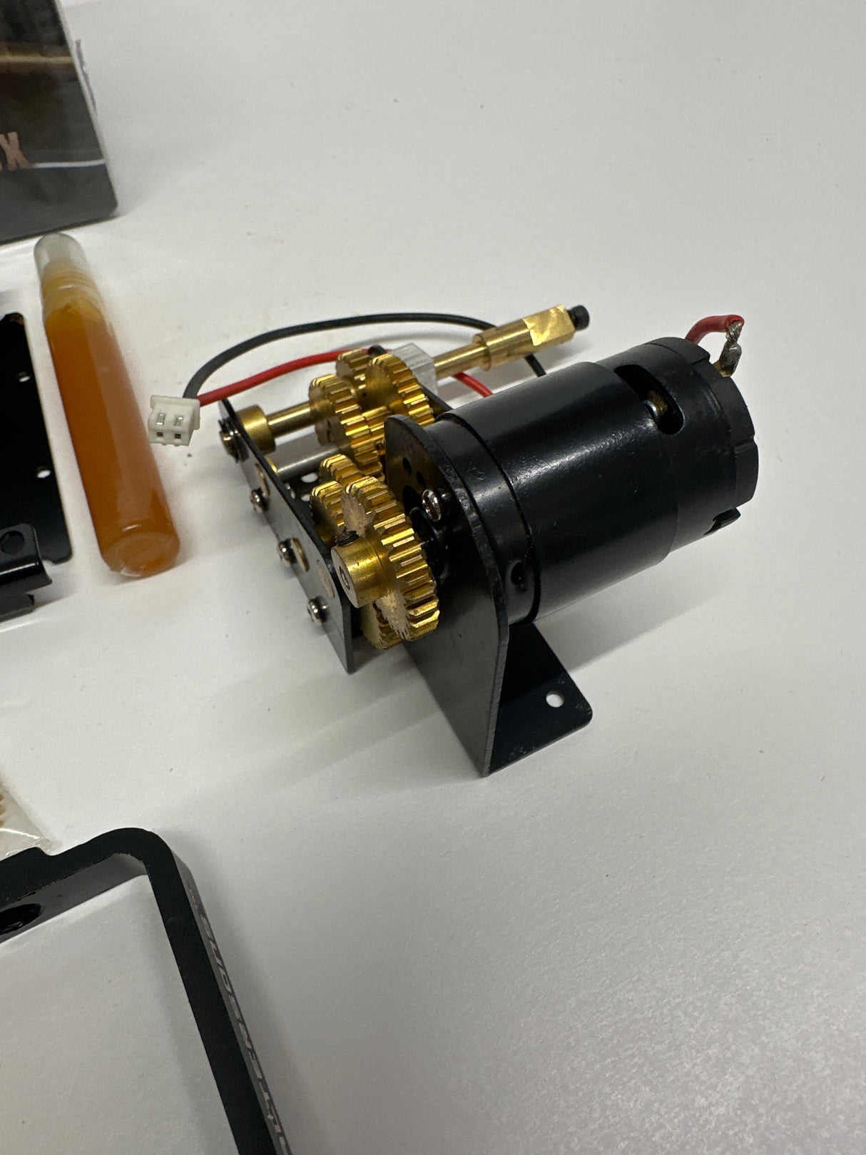 Waltersons Henglong Tank 3 Speed Short Shaft Brass Geared Gear Box x 2 WT-0603D Matorro Sturmtiger & Tiger 1