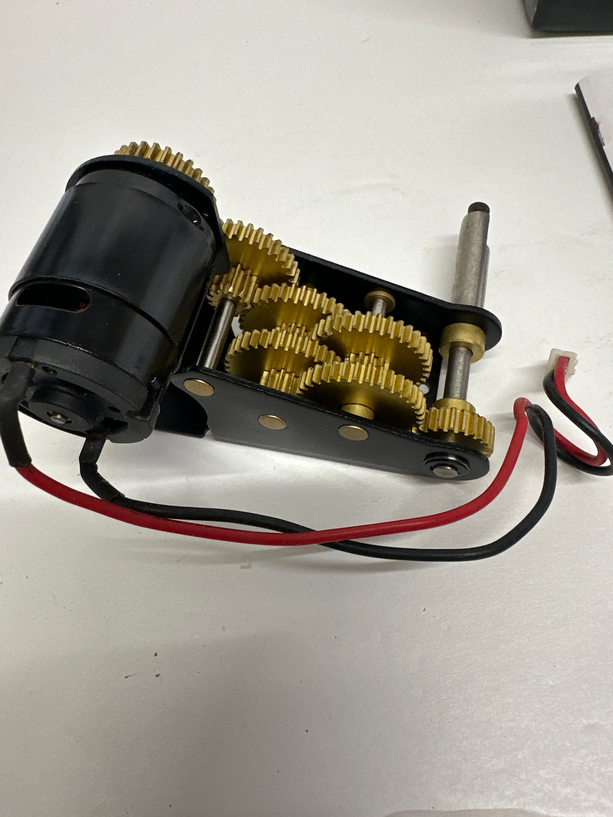 Waltersons Henglong Tank 3 Speed Long Shaft Brass Geared Gear Box WT-0602A