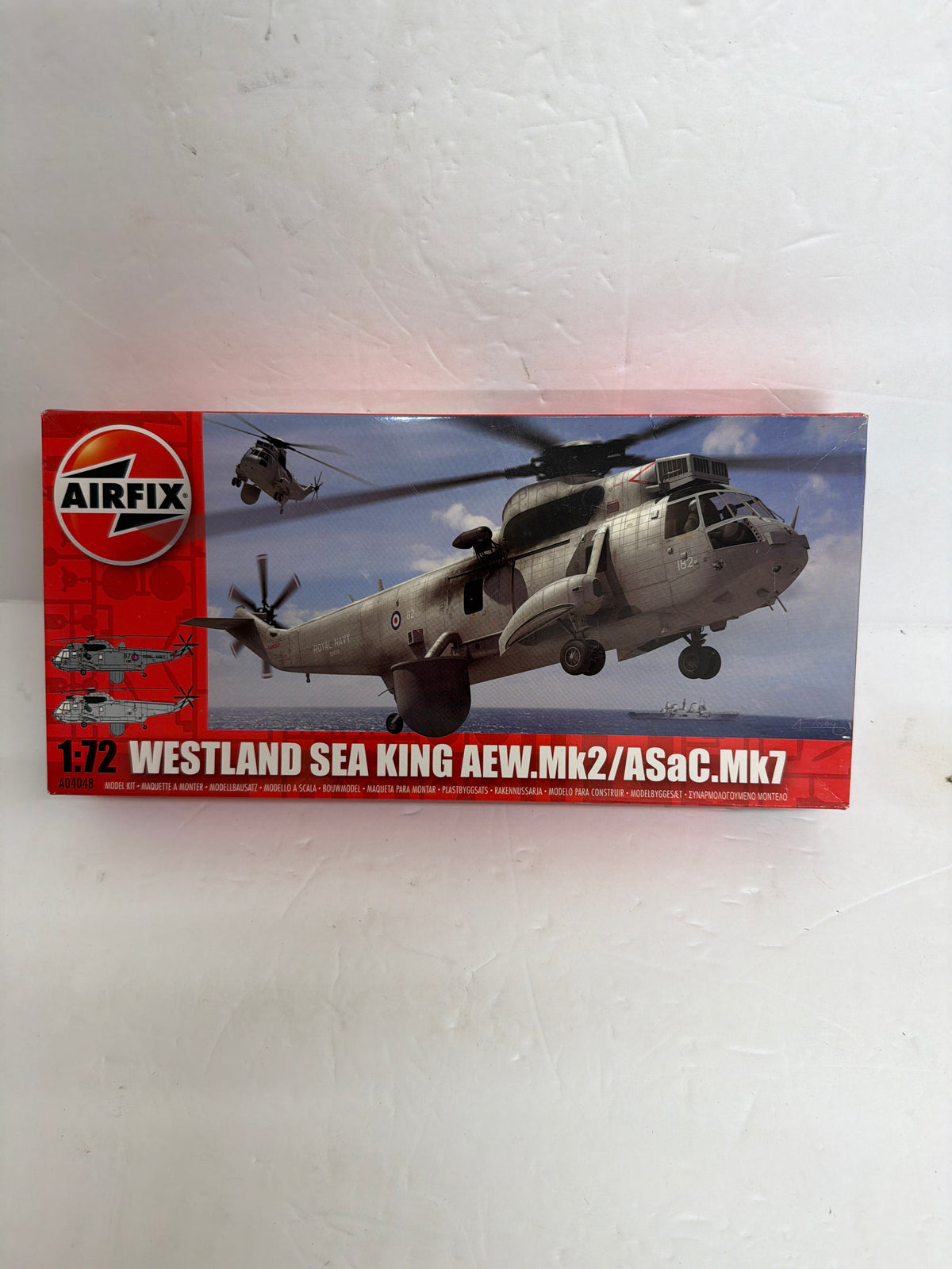 Airfix Plastic Model Kit Westland Sea King AEW.Mk2 / ASaC.Mk7 1/72