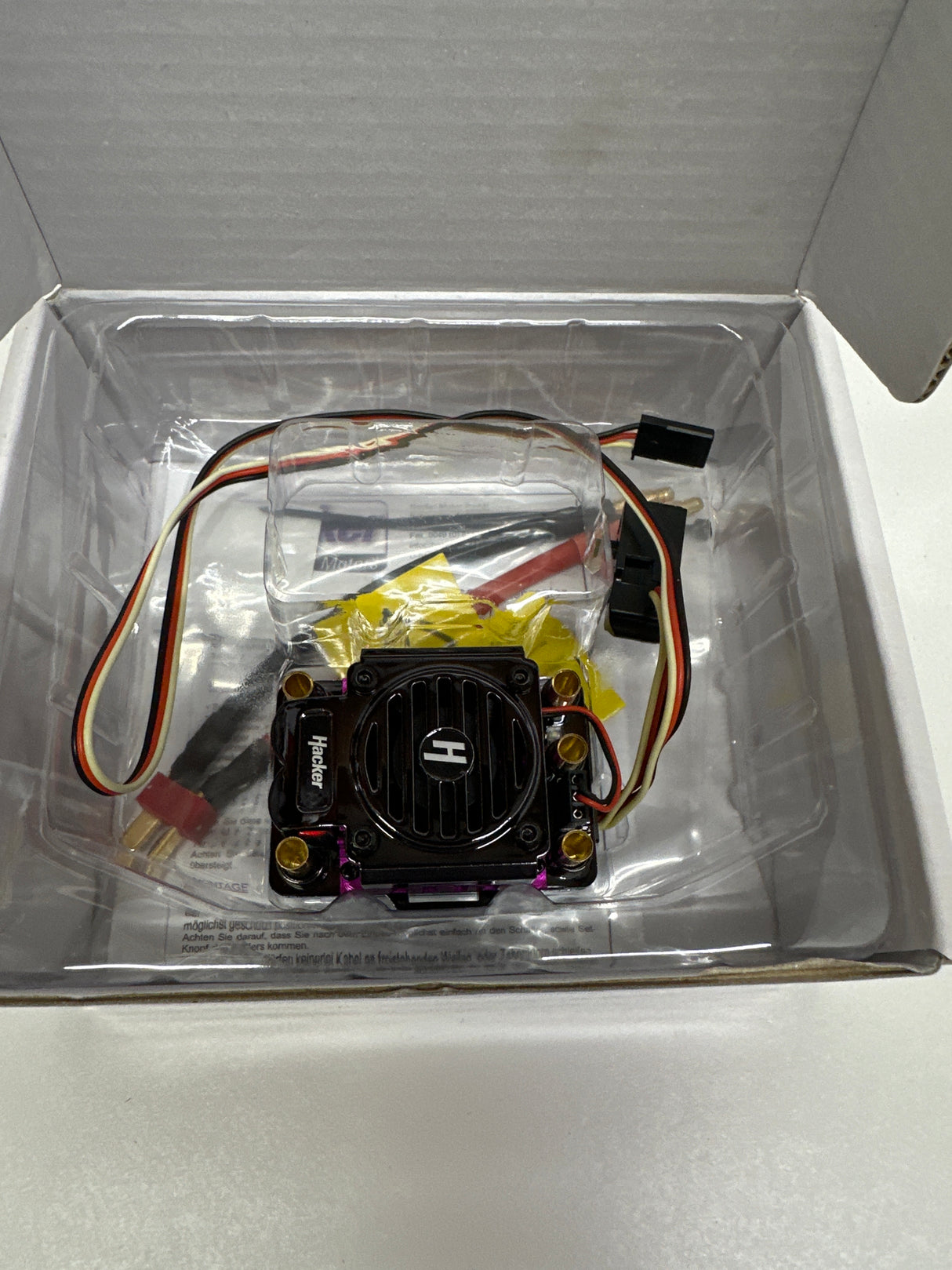 Hacker Brushless Motors Tensor Ic SC Sensored Short Course Brushless Esc