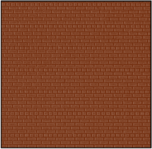 2mm American Bond BRICK Colour