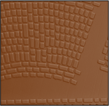4mm Paved Roadway Setts *BRICK Coloured* (13.5 x 9.5)