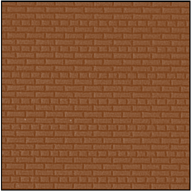 4mm English Garden Bond *BRICK Coloured* (13 x 9)