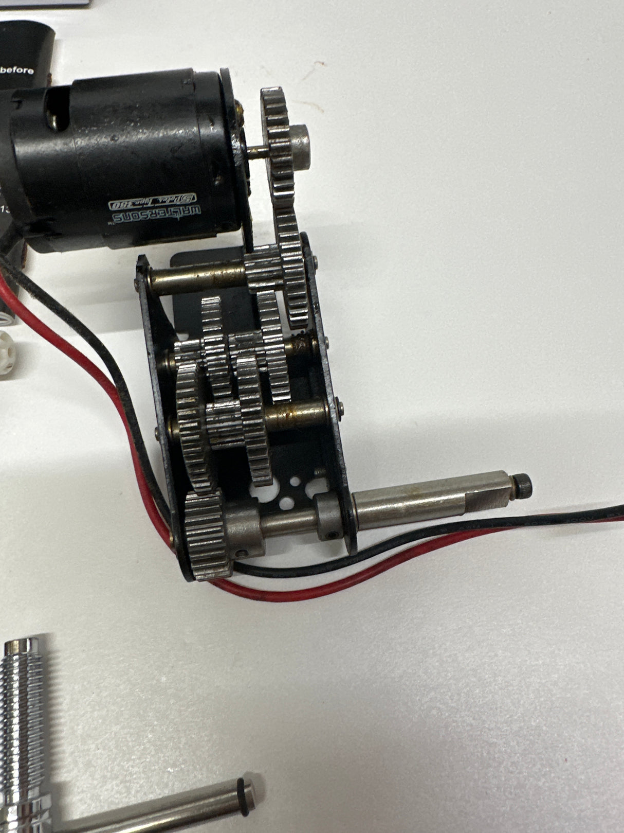 Waltersons Henglong Tank 3 Speed Metal Geared gearbox TORRO King Tiger WT-622009