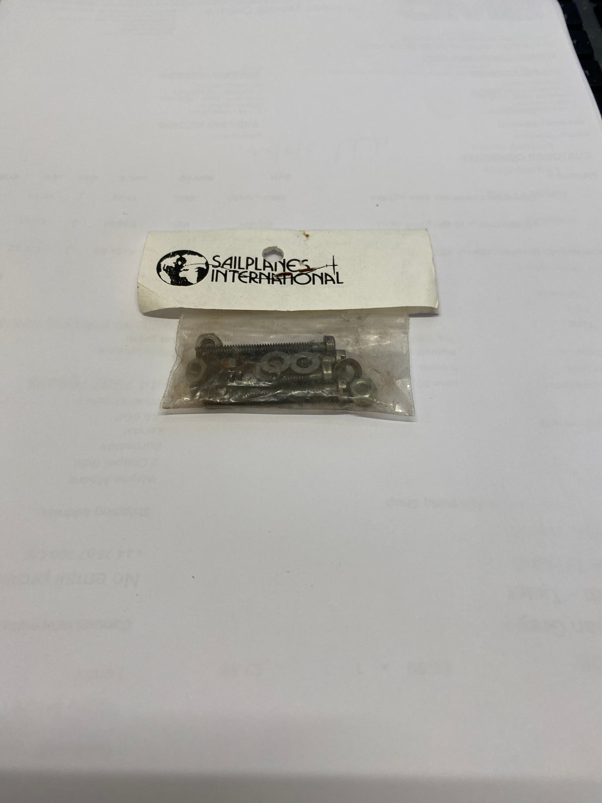 4BA X 1 1/4 inch Bolts/Nuts/Washers (Set of 4)