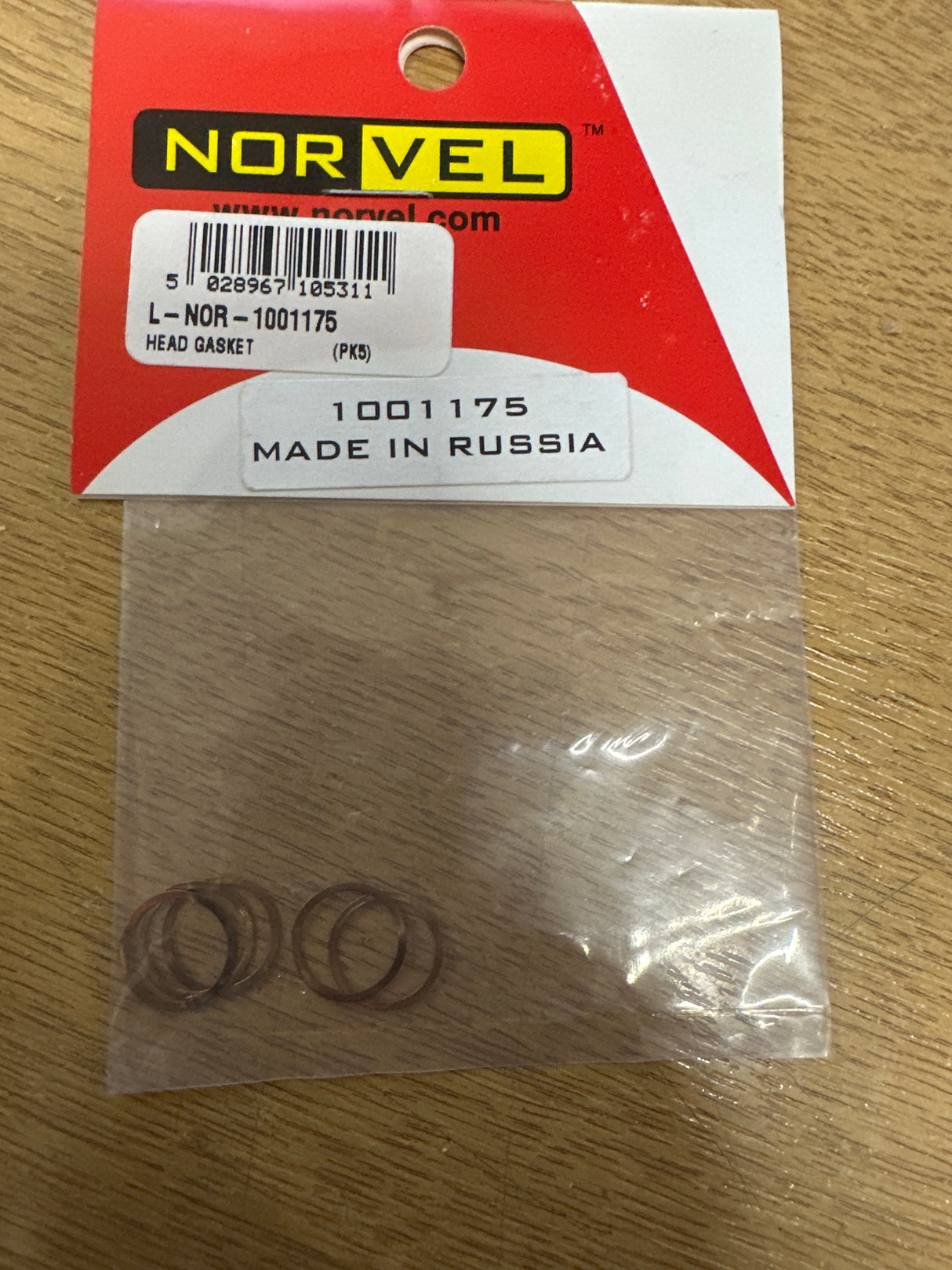Norvel Head Gasket Pk5 1001175 (Box29)