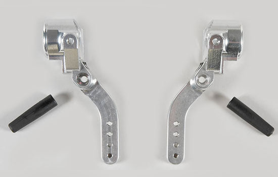 FG Modellsport Car Spares Fg Front alum. upright complete 4WD set 68413 (Box 82)