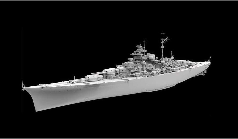 FlyHawk 1/700 Bismarck 1941 German battleship kit FH1132