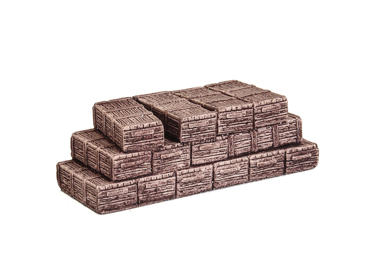 Pile Of Wooden Crates (Rectangular)
