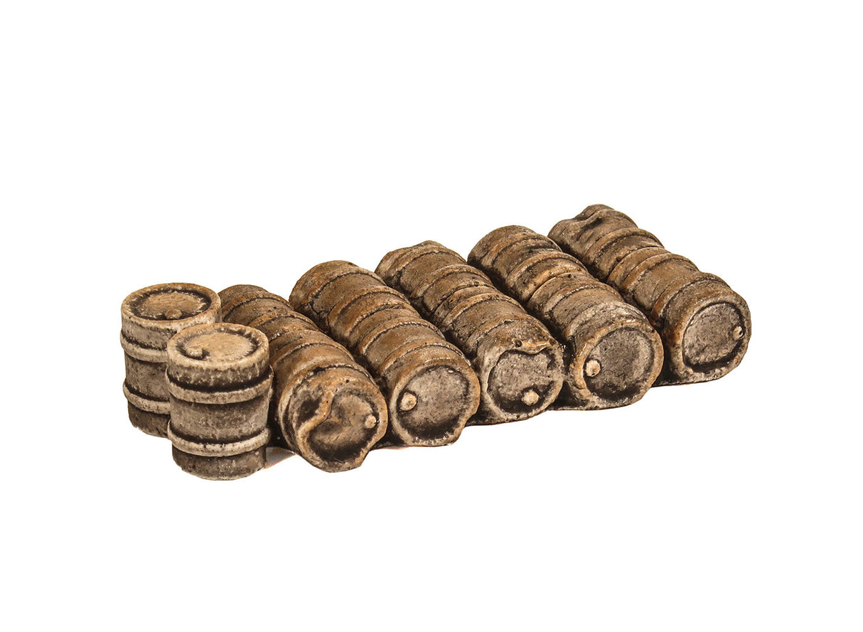 Used Oil Drums Weathered & Dented