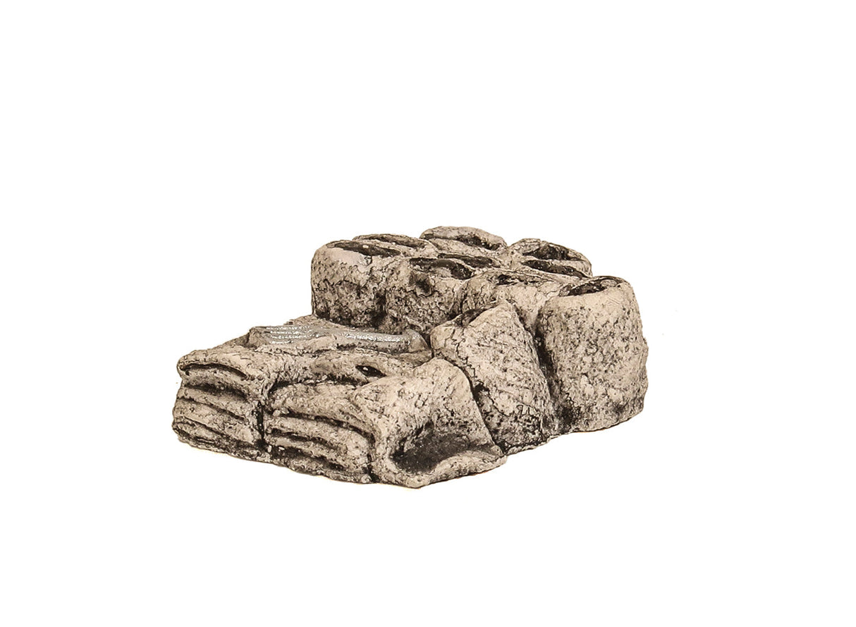 Coal sacks folded and filled with shovel