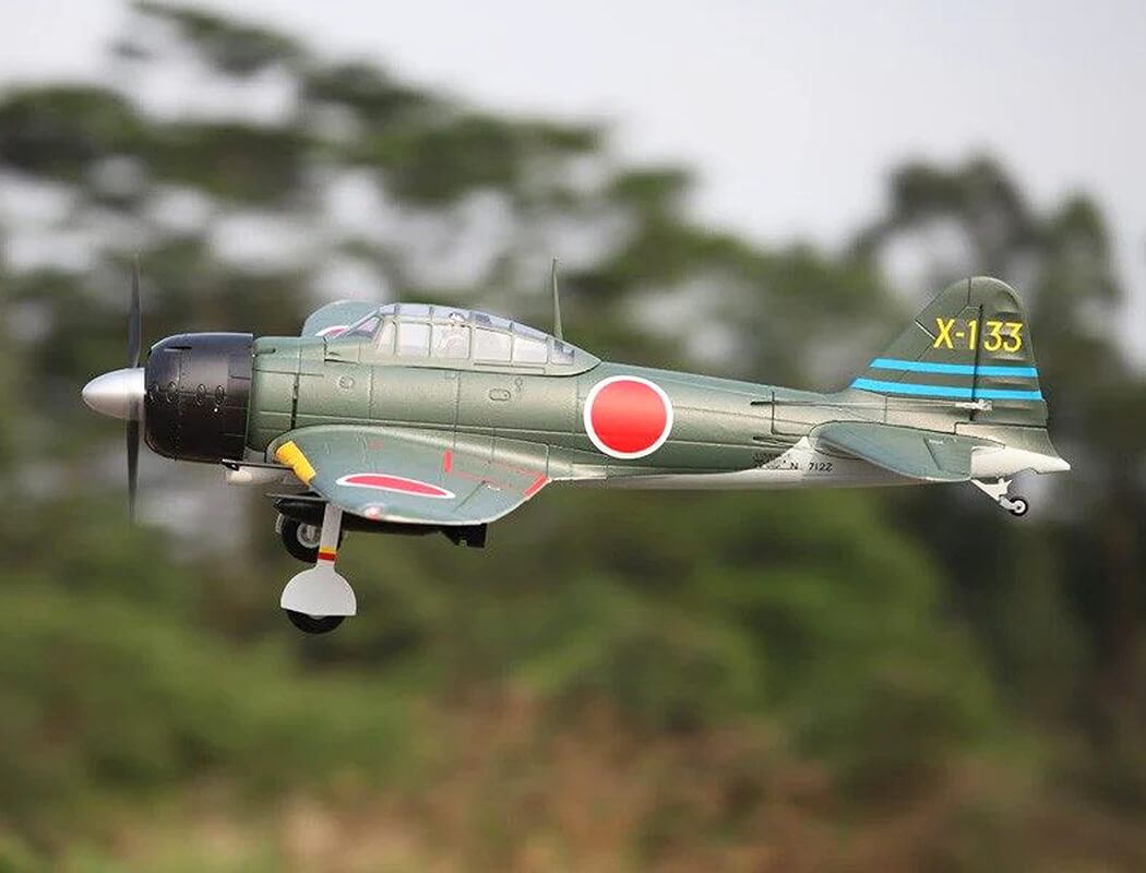 FMS 1400MM A6M3 ZERO PNP GREEN