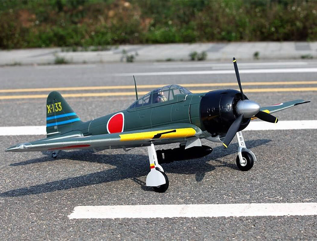 FMS 1400MM A6M3 ZERO PNP GREEN