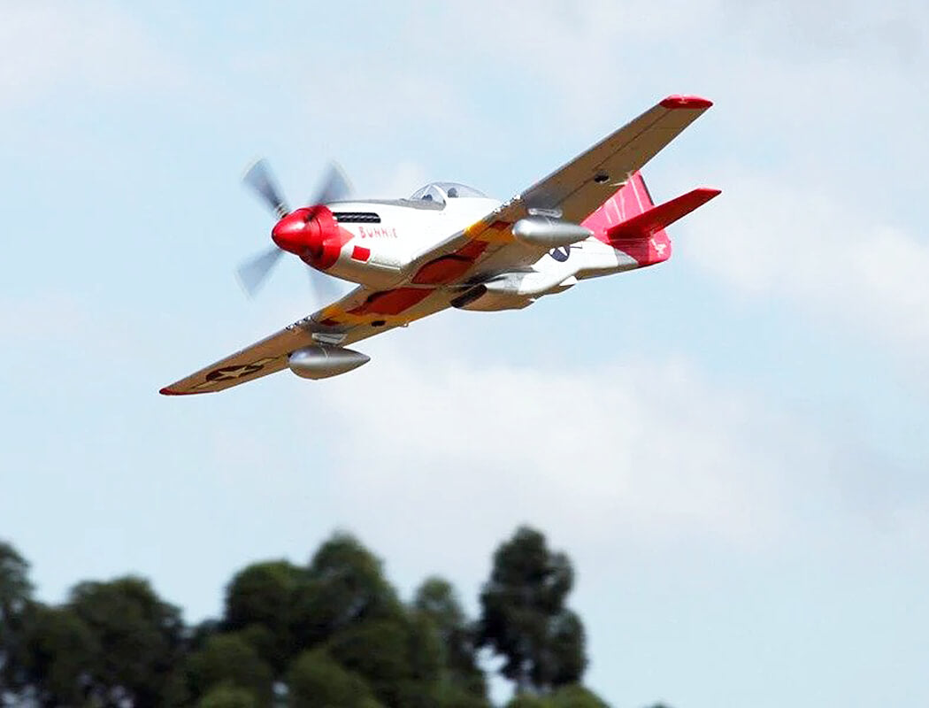 FMS 1700MM P-51D RED TAIL PNP