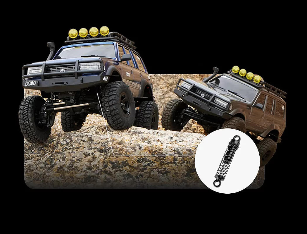 FMS FCX 1/18 TOYOTA LC80 RTR SCALER - BLUE