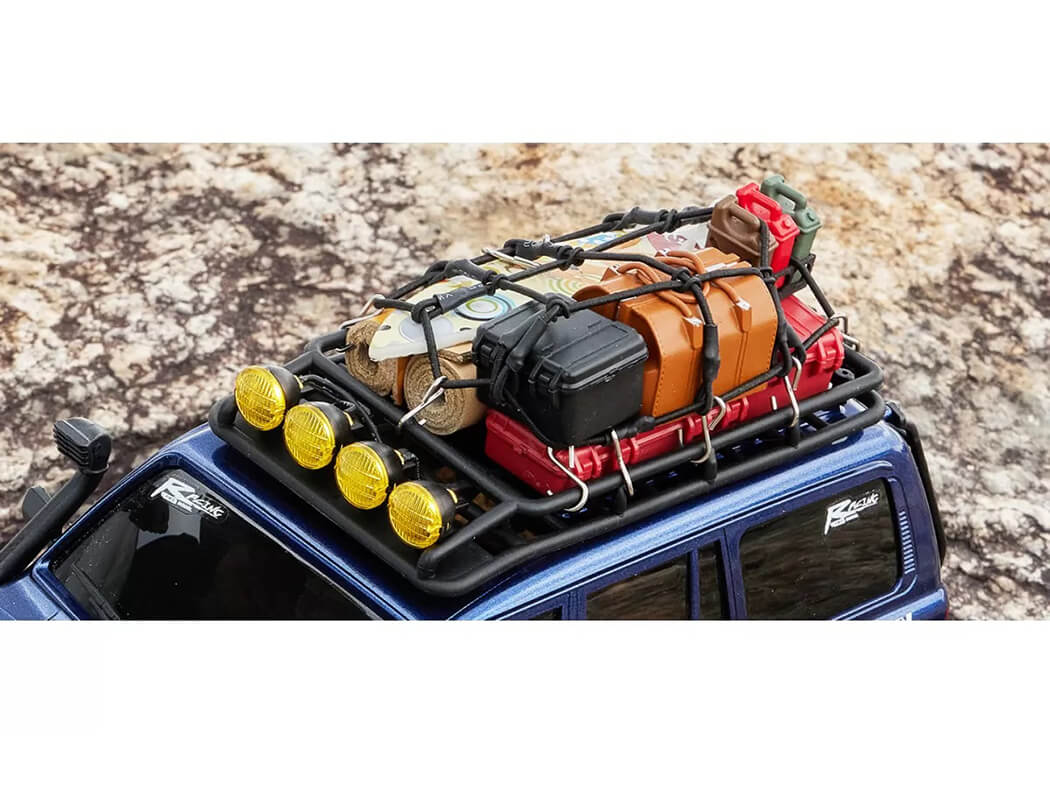 FMS FCX 1/18 TOYOTA LC80 RTR SCALER - BLUE