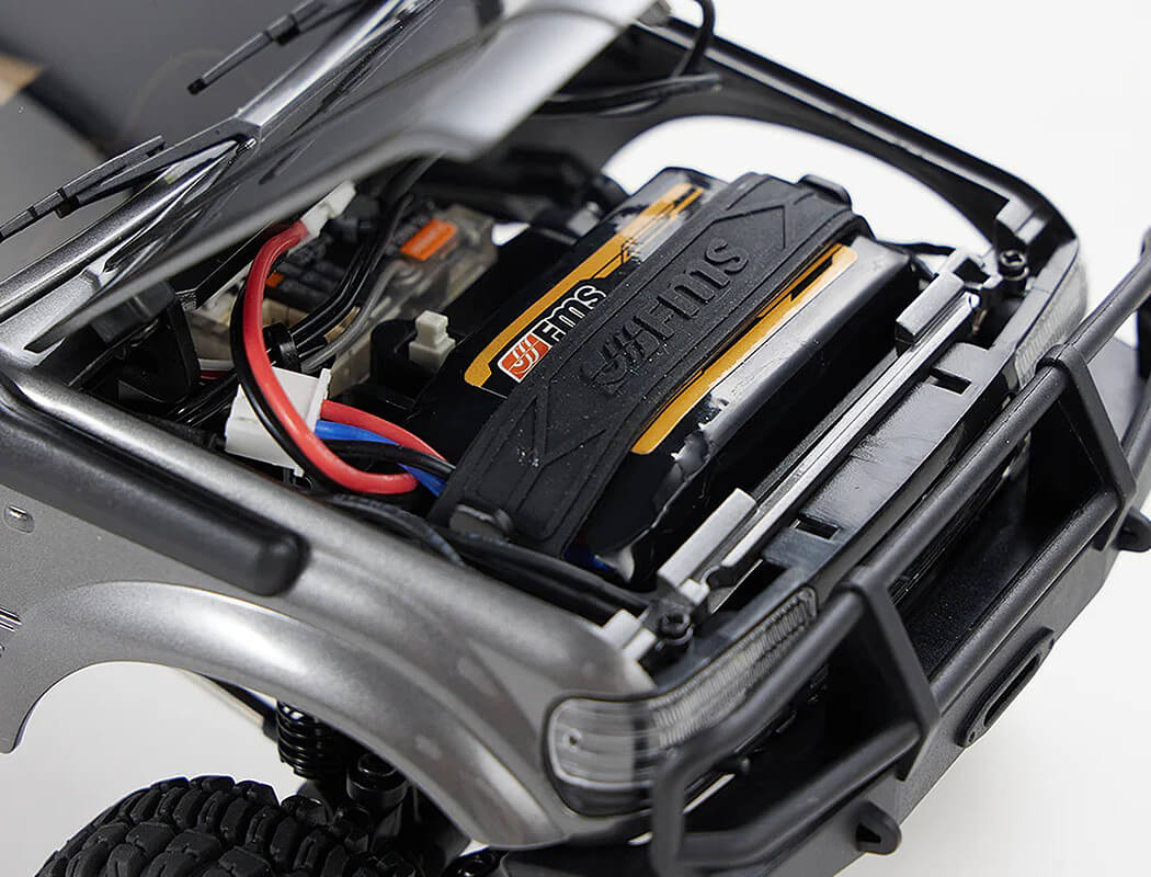 FMS FCX 1/18 TOYOTA LC80 RTR SCALER - BLUE - EX DEMONSTRATOR MODEL