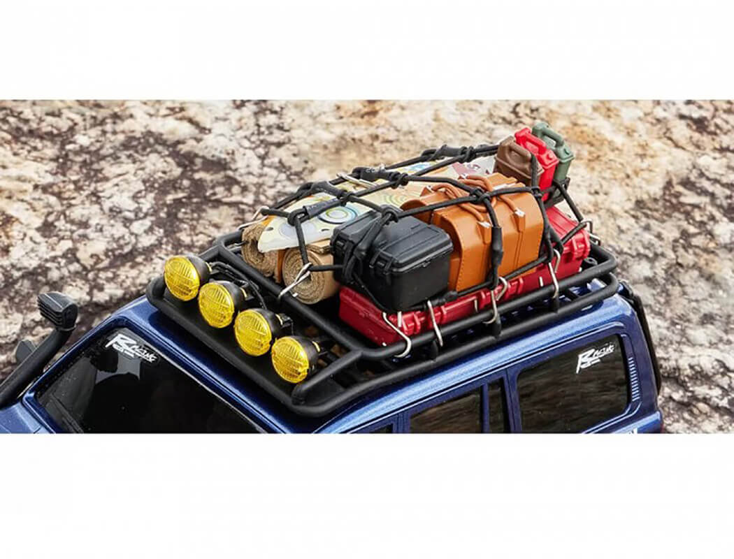 FMS FCX 1/18 TOYOTA LC80 RTR SCALER - BLUE - EX DEMONSTRATOR MODEL