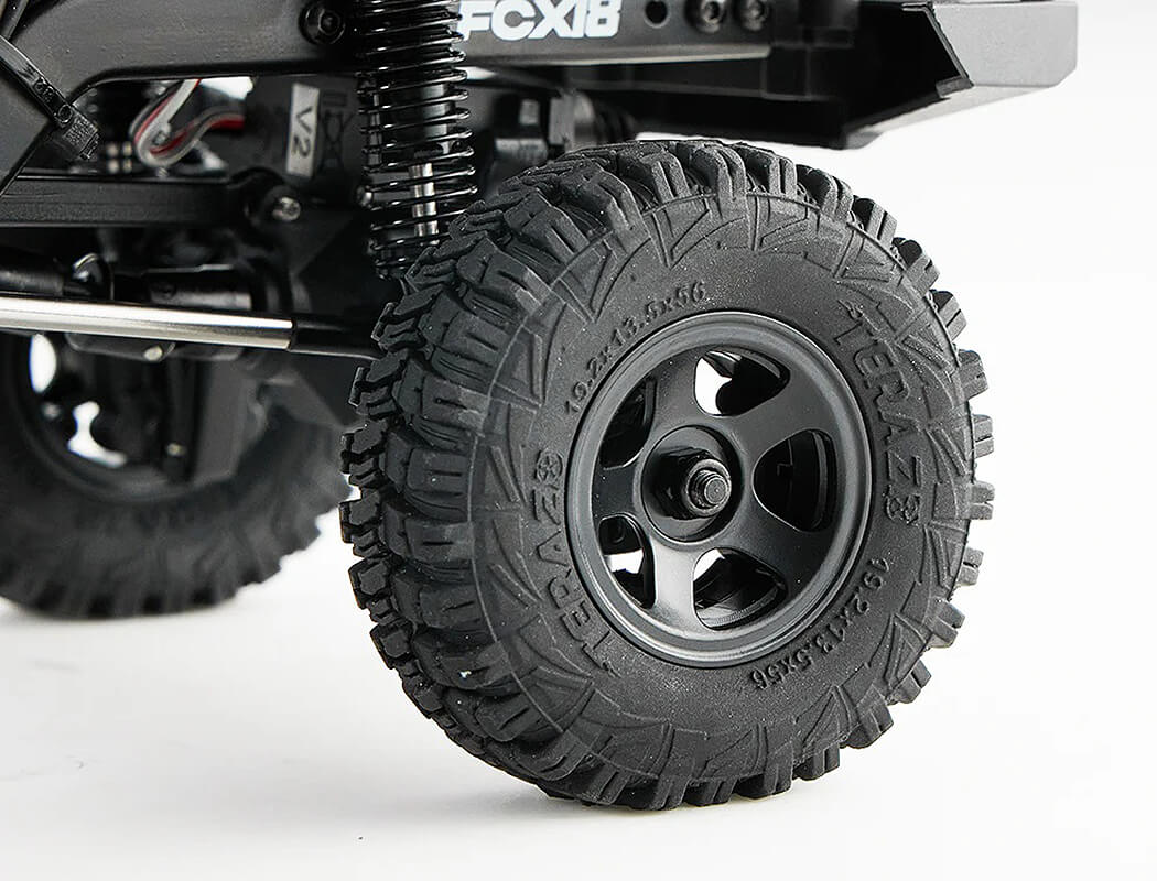 FMS FCX 1/18 TOYOTA LC80 RTR SCALER - BLUE - EX DEMONSTRATOR MODEL