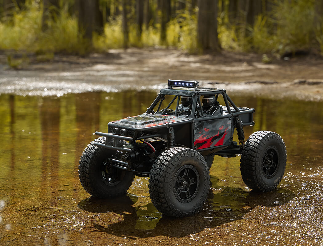 FMS FCX24 1/24TH LEMUR SCALER RTR - RED