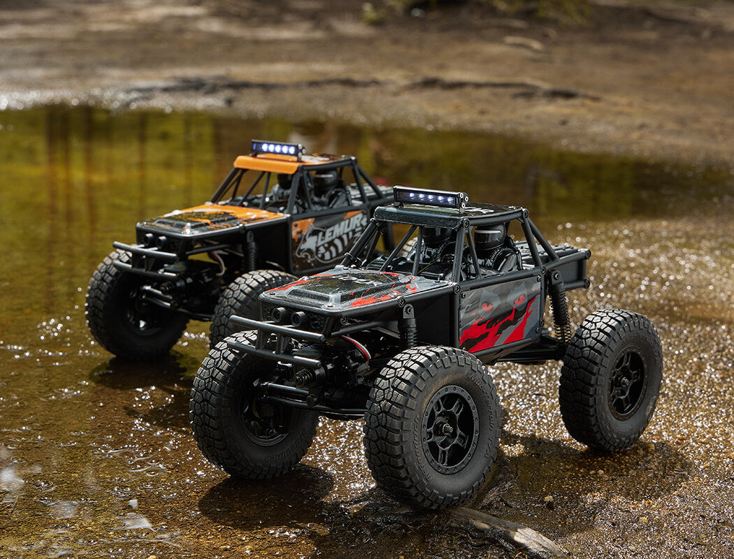 FMS FCX24 1/24TH LEMUR SCALER RTR - RED