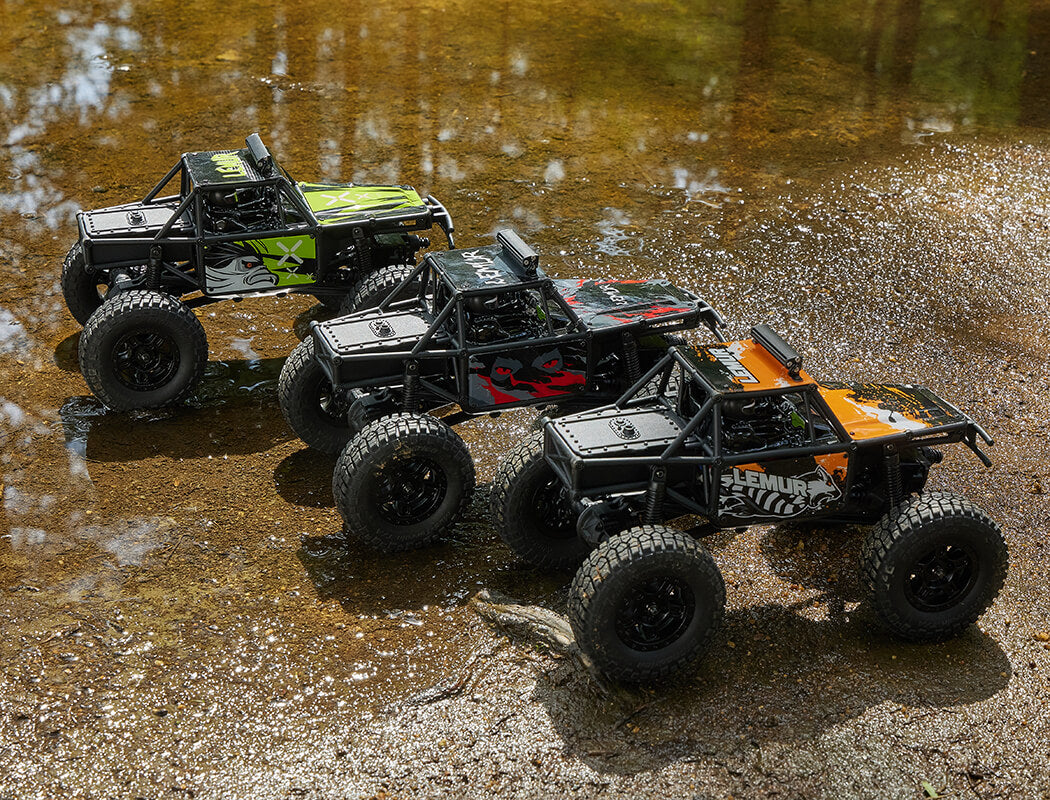 FMS FCX24 1/24TH LEMUR SCALER RTR - RED