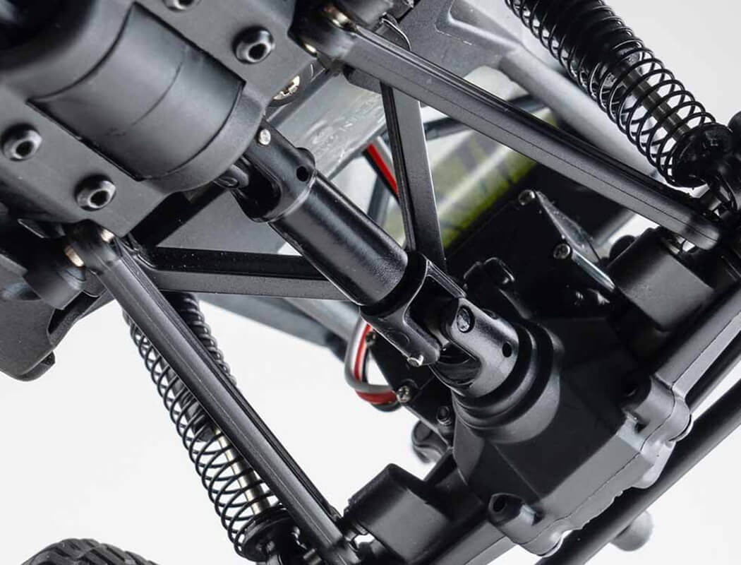 FMS FCX24 1/24TH LEMUR SCALER RTR - RED