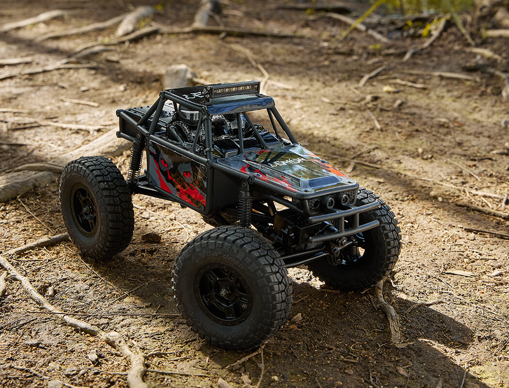 FMS FCX24 1/24TH LEMUR SCALER RTR - RED