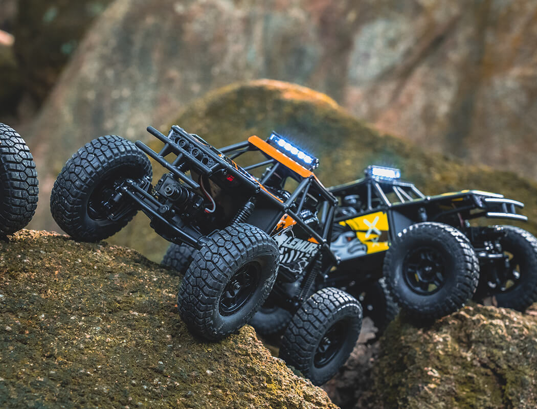 FMS FCX24 1/24TH LEMUR SCALER RTR - RED